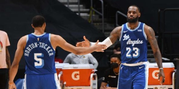 bob半岛体育官方网站-谁是湖人三巨头身边的X因素？年轻的塔克做好准备